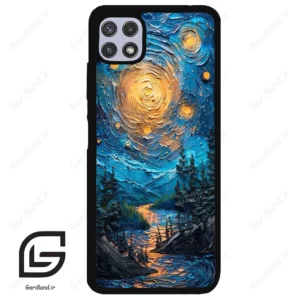 قاب گوشی سامسونگ ای 22 (Galaxy A22 5G ) طرح ابرنگ کد 2792
