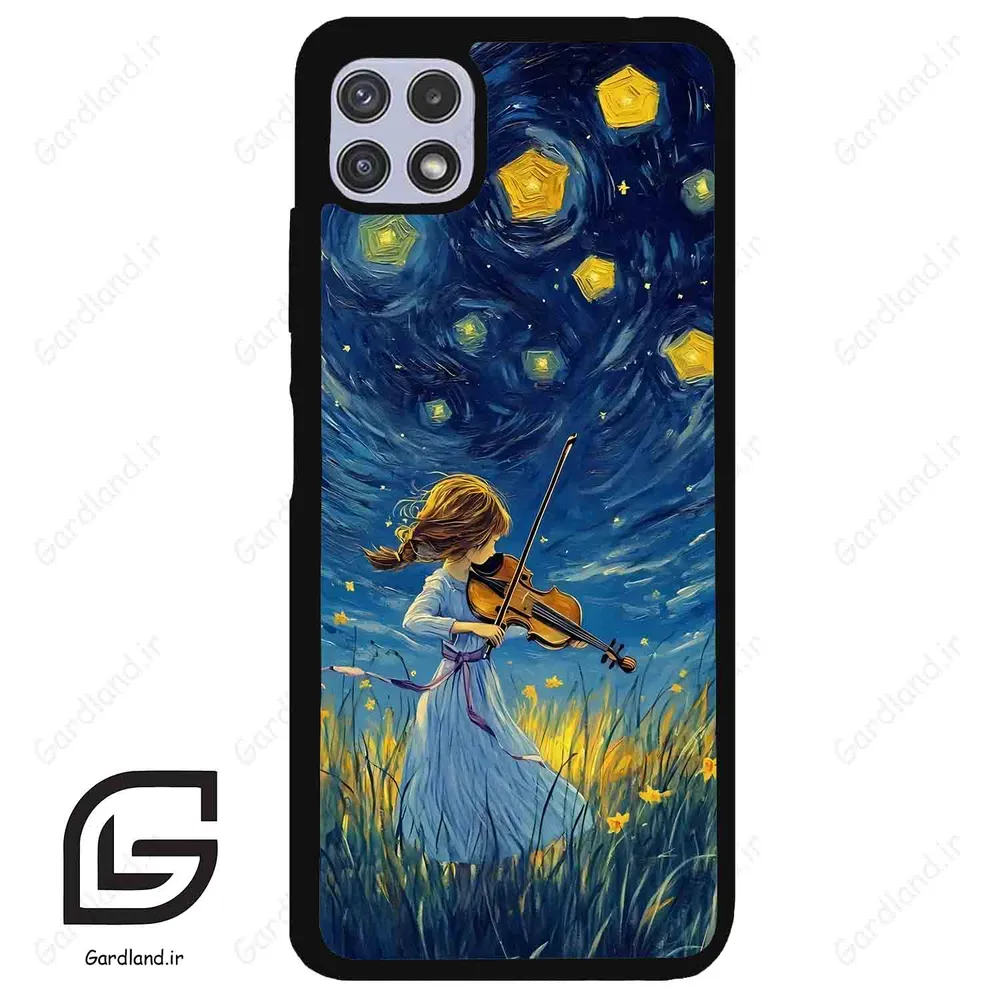 قاب گوشی سامسونگ ای 22 (Galaxy A22 5G ) طرح شب کد 2806