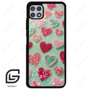 قاب گوشی سامسونگ ای 22 (Galaxy A22 5G ) طرح قلب کد 2812
