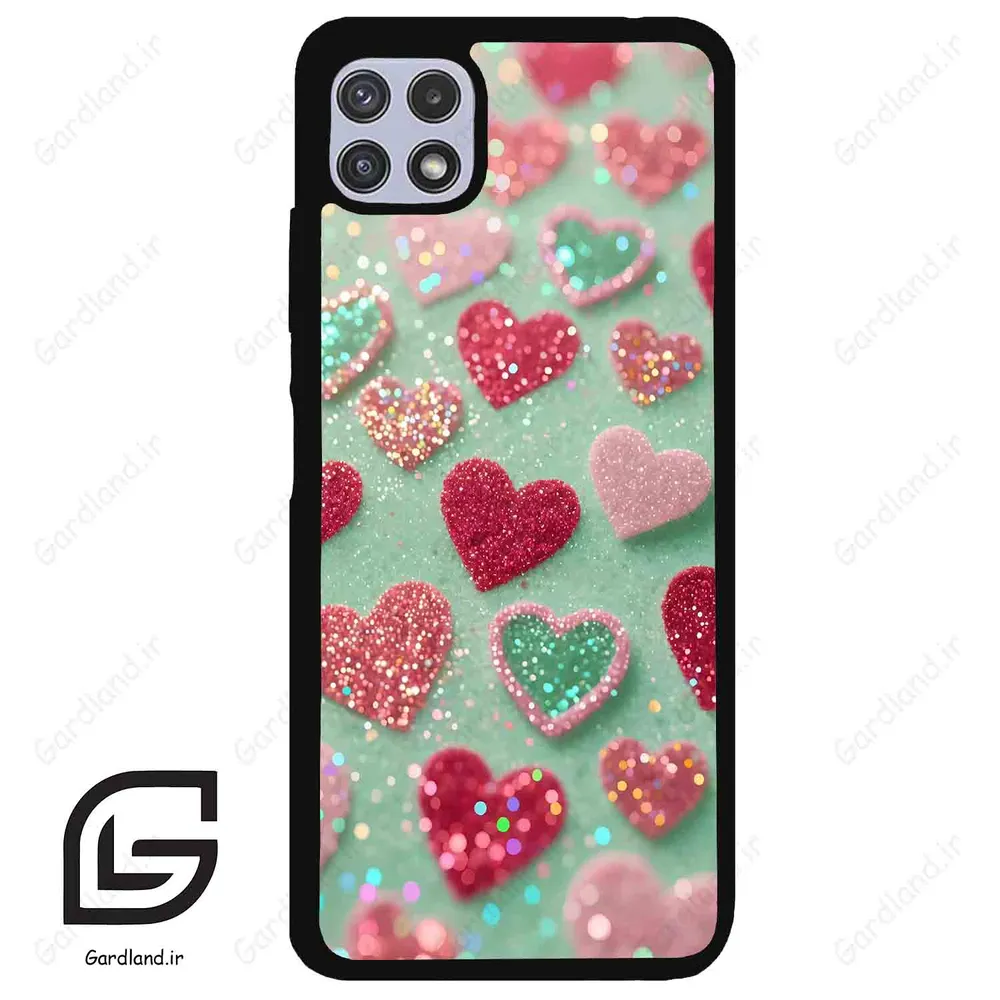 قاب گوشی سامسونگ ای 22 (Galaxy A22 5G ) طرح قلب کد 2812