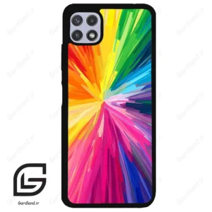 قاب گوشی سامسونگ ای 22 (Galaxy A22 5G ) طرح رنگارنگ کد 2877
