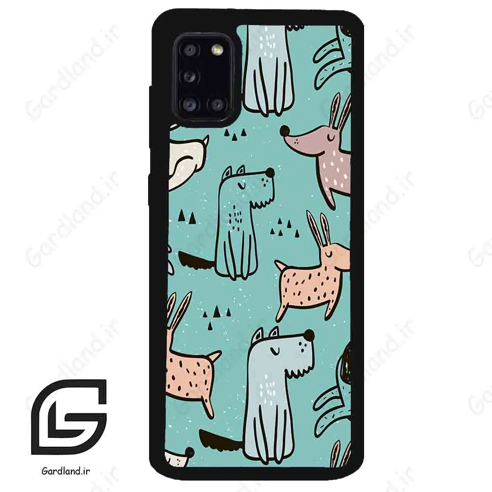 قاب گوشی سامسونگ ای 31 (Galaxy A31) طرح حیوانات کد 2000