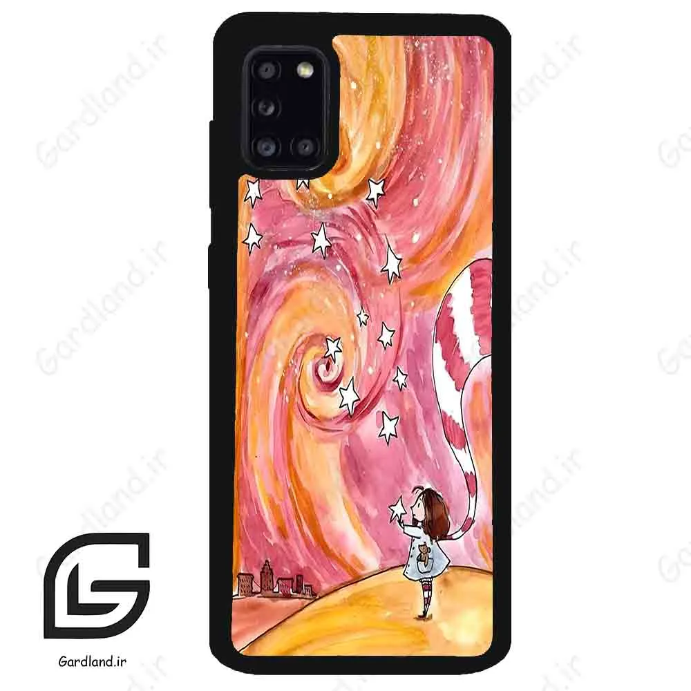 قاب گوشی سامسونگ ای 31 (Galaxy A31 ) طرح دخترانه کد 2006