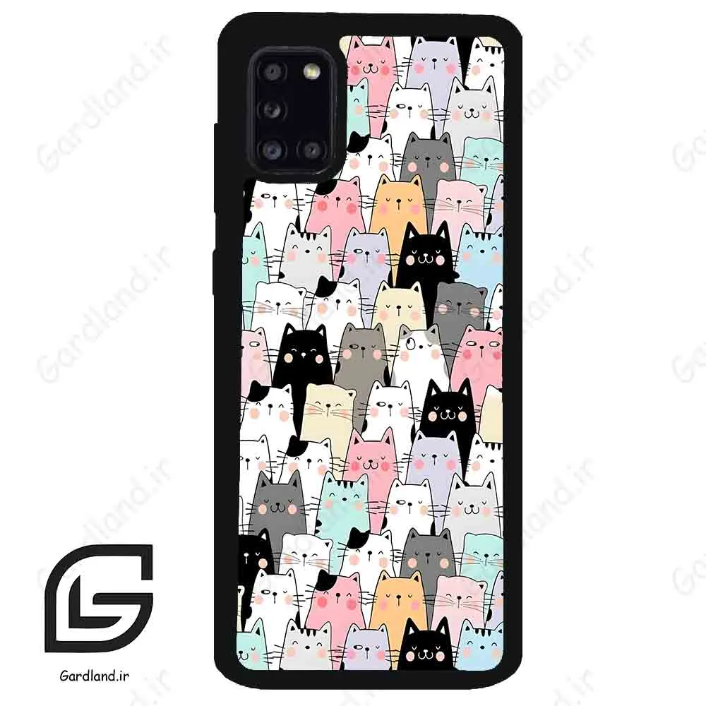 قاب گوشی سامسونگ ای 31 (Galaxy A31 ) طرح گربه کد 2019