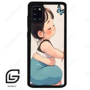 قاب گوشی سامسونگ ای 31 (Galaxy A31 ) طرح دخترانه کد 2032