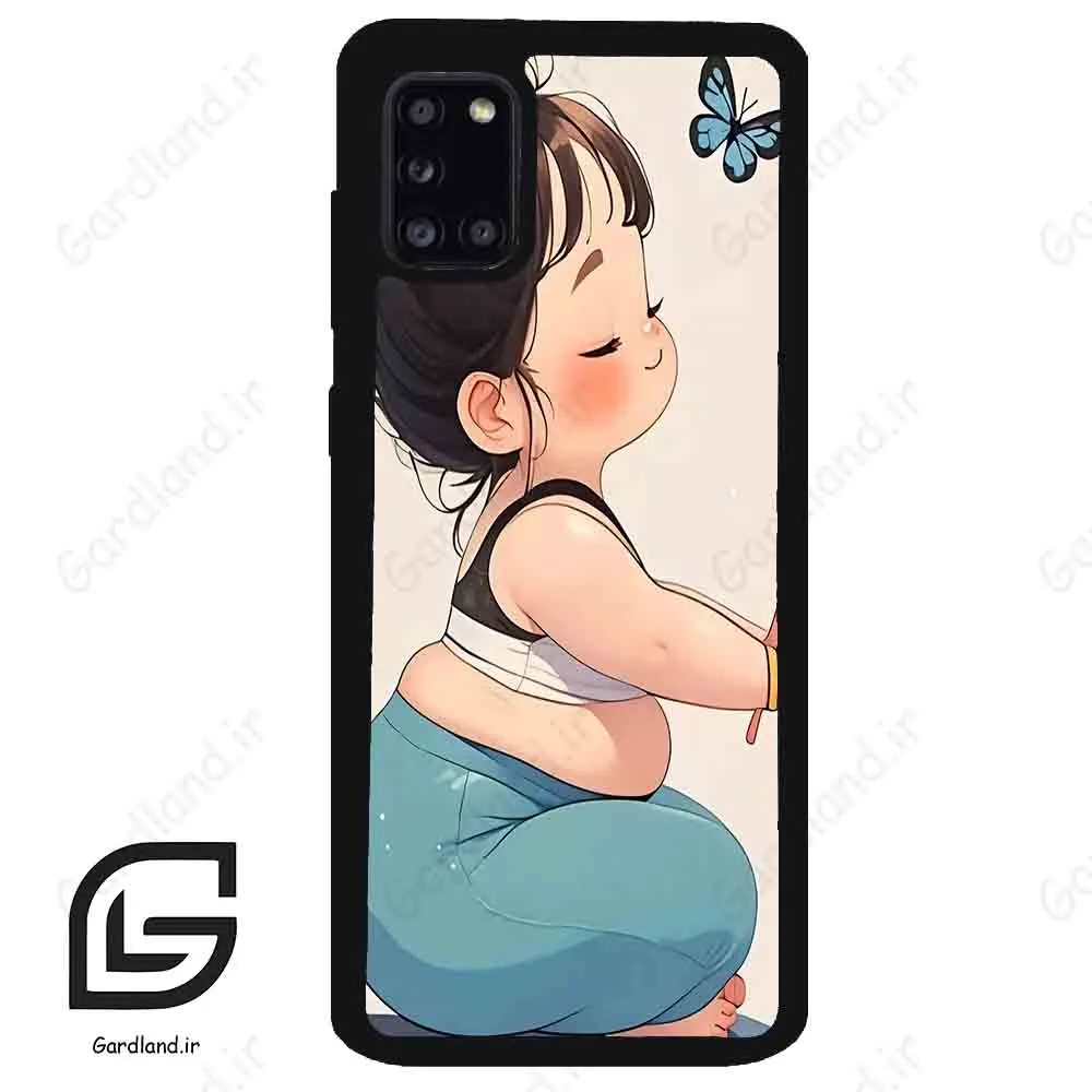 قاب گوشی سامسونگ ای 31 (Galaxy A31 ) طرح دخترانه کد 2032