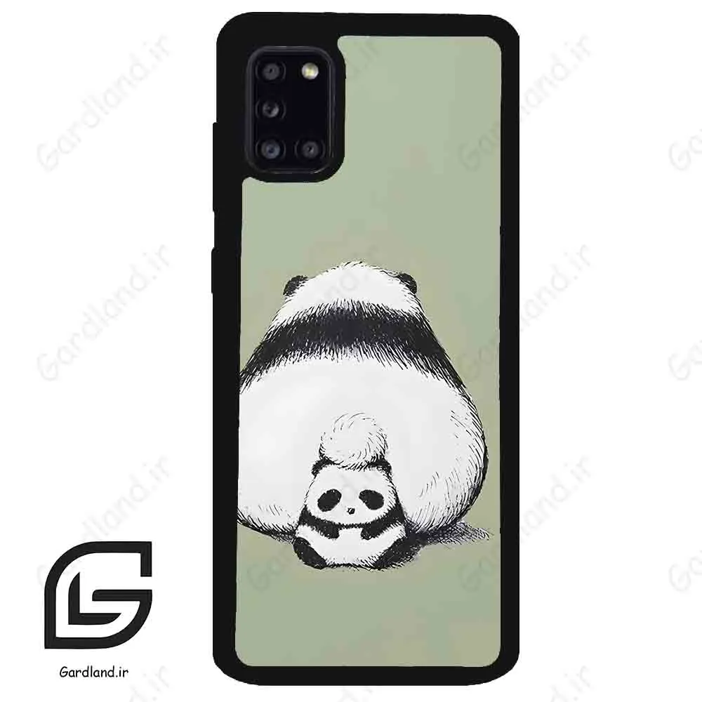 قاب گوشی سامسونگ ای 31 (Galaxy A31 ) طرح پاندا کد 2064