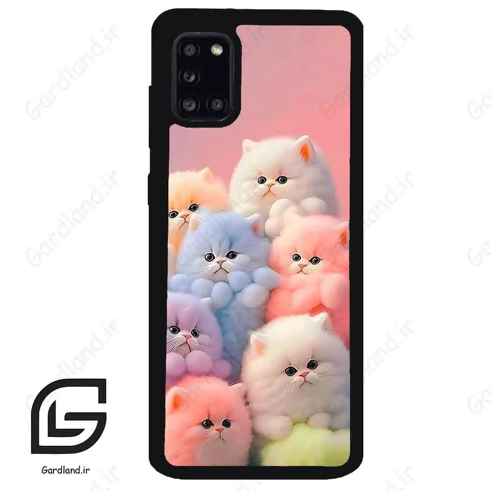 قاب گوشی سامسونگ ای 31 (Galaxy A31 ) طرح گربه کد 2073