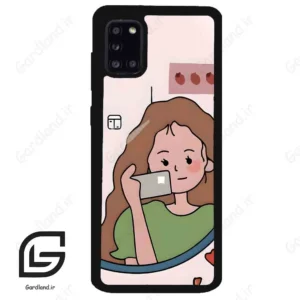 قاب گوشی سامسونگ ای 31 (Galaxy A31 ) طرح دخترانه کد 2141