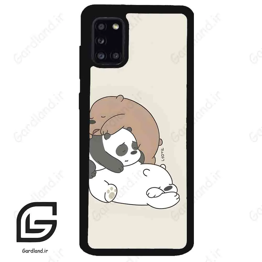 قاب گوشی سامسونگ ای 31 (Galaxy A31 ) طرح خرس کد 2159