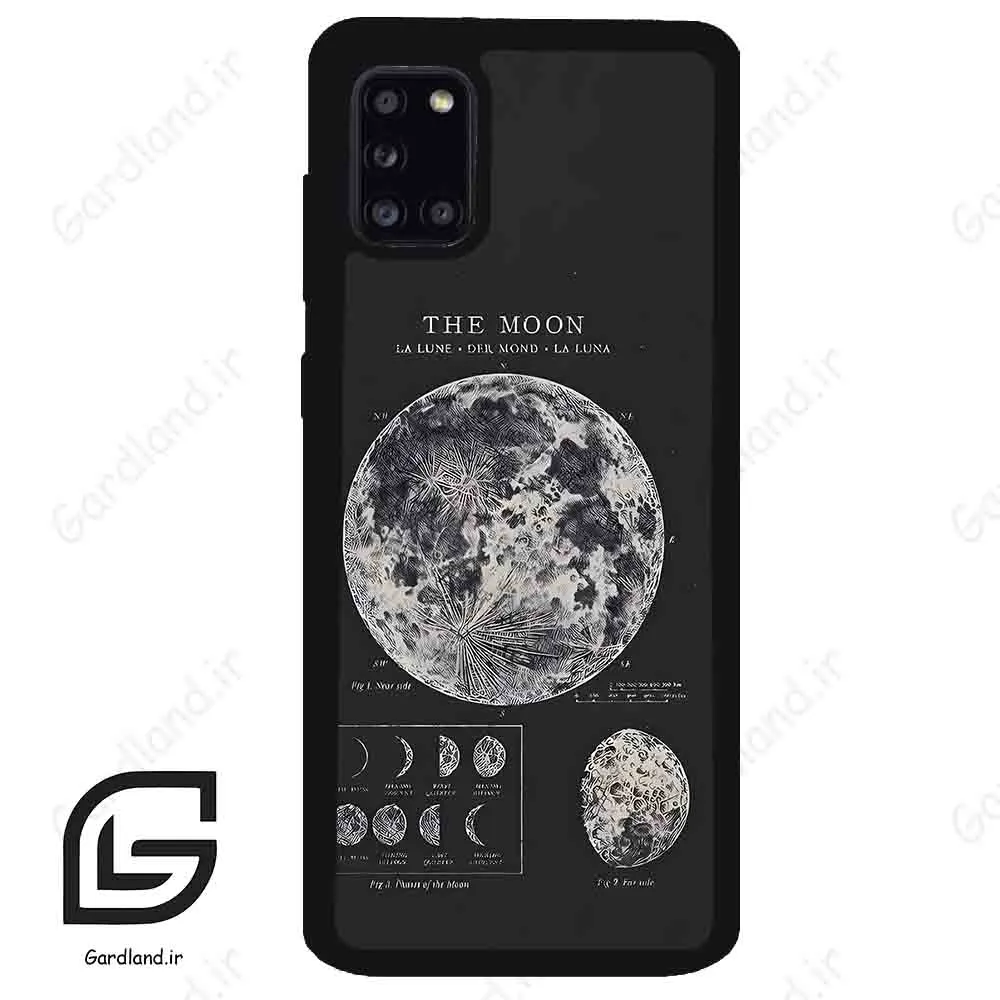 قاب گوشی سامسونگ ای 31 (Galaxy A31 ) طرح ماه کد 2175