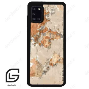 قاب گوشی سامسونگ ای 31 (Galaxy A31 ) طرح نقشه کد 2187