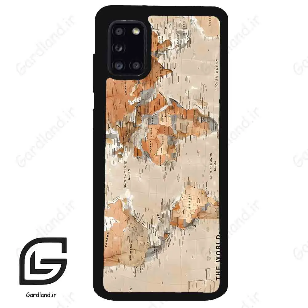 قاب گوشی سامسونگ ای 31 (Galaxy A31 ) طرح نقشه کد 2187