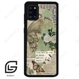 قاب گوشی سامسونگ ای 31 (Galaxy A31 ) طرح پروانه کد 2244
