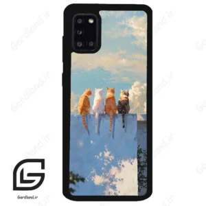 قاب گوشی سامسونگ ای 31 (Galaxy A31 ) طرح گربه کد 2367
