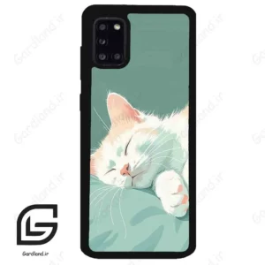 قاب گوشی سامسونگ ای 31 (Galaxy A31 ) طرح گربه کد 2403