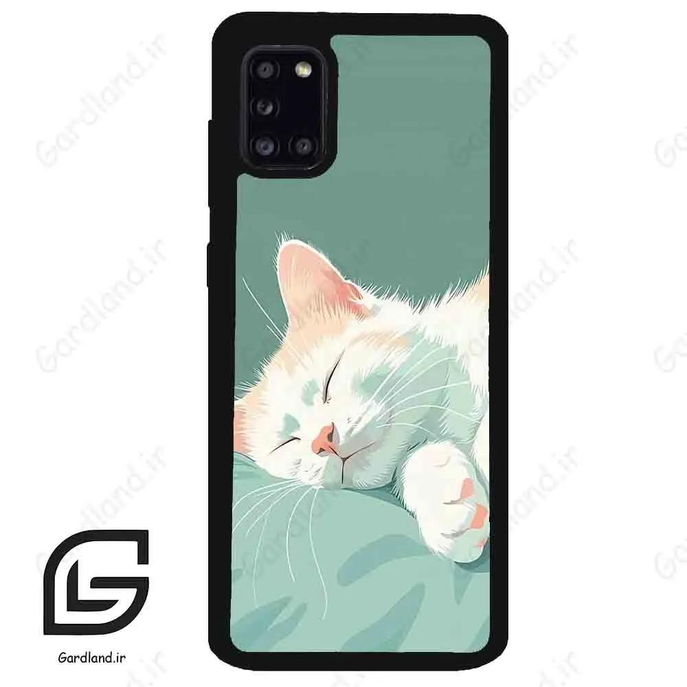 قاب گوشی سامسونگ ای 31 (Galaxy A31 ) طرح گربه کد 2403