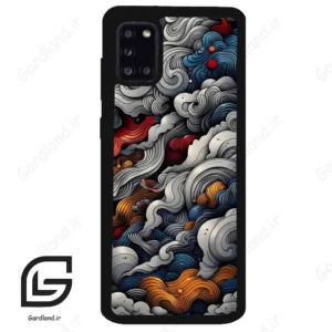 قاب گوشی سامسونگ ای 31 (Galaxy A31 ) طرح ابرنگی کد 2448