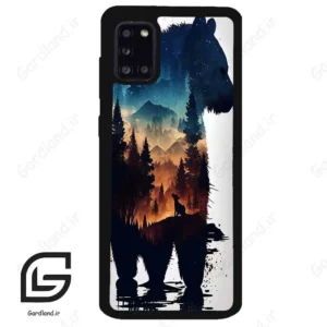 قاب گوشی سامسونگ ای 31 (Galaxy A31 ) طرح خرس کد 2449