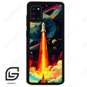 قاب گوشی سامسونگ ای 31 (Galaxy A31 ) طرح موشک کد 2463