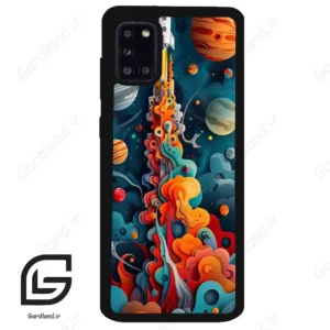 قاب گوشی سامسونگ ای 31 (Galaxy A31 ) طرح موشک کد 2470