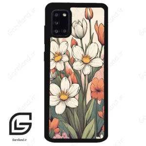 قاب گوشی سامسونگ ای 31 (Galaxy A31 ) طرح گل کد 2475