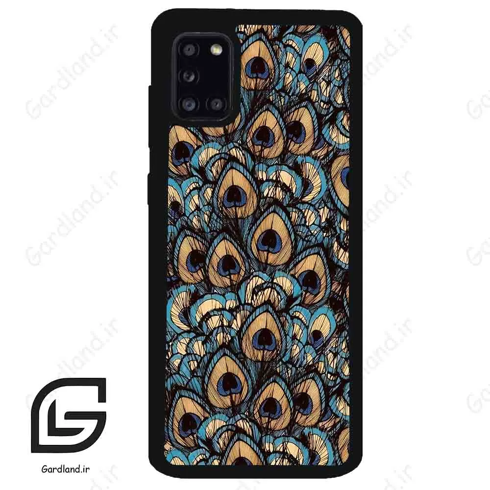 قاب گوشی سامسونگ ای 31 (Galaxy A31 ) طرح طاووس کد 2572
