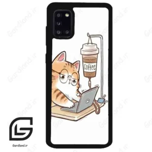 قاب گوشی سامسونگ ای 31 (Galaxy A31 ) طرح گربه کد 2617