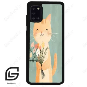 قاب گوشی سامسونگ ای 31 (Galaxy A31 ) طرح گربه کد 2619