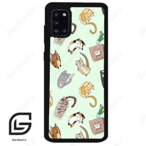 قاب گوشی سامسونگ ای 31 (Galaxy A31 ) طرح گربه کد 2622
