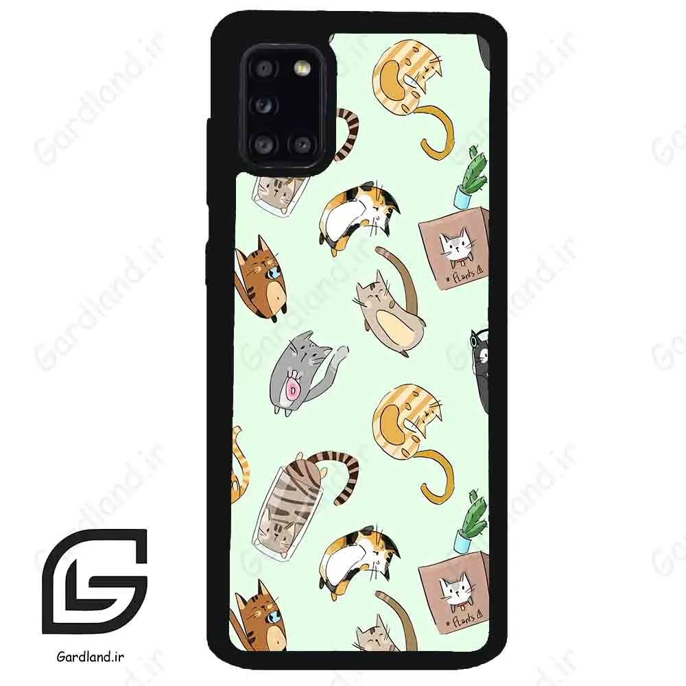 قاب گوشی سامسونگ ای 31 (Galaxy A31 ) طرح گربه کد 2622