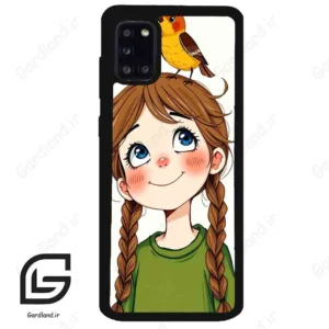 قاب گوشی سامسونگ ای 31 (Galaxy A31 ) طرح دختر کد 2640