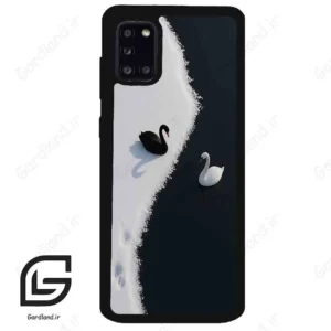 قاب گوشی سامسونگ ای 31 (Galaxy A31 ) طرح قو کد 2804