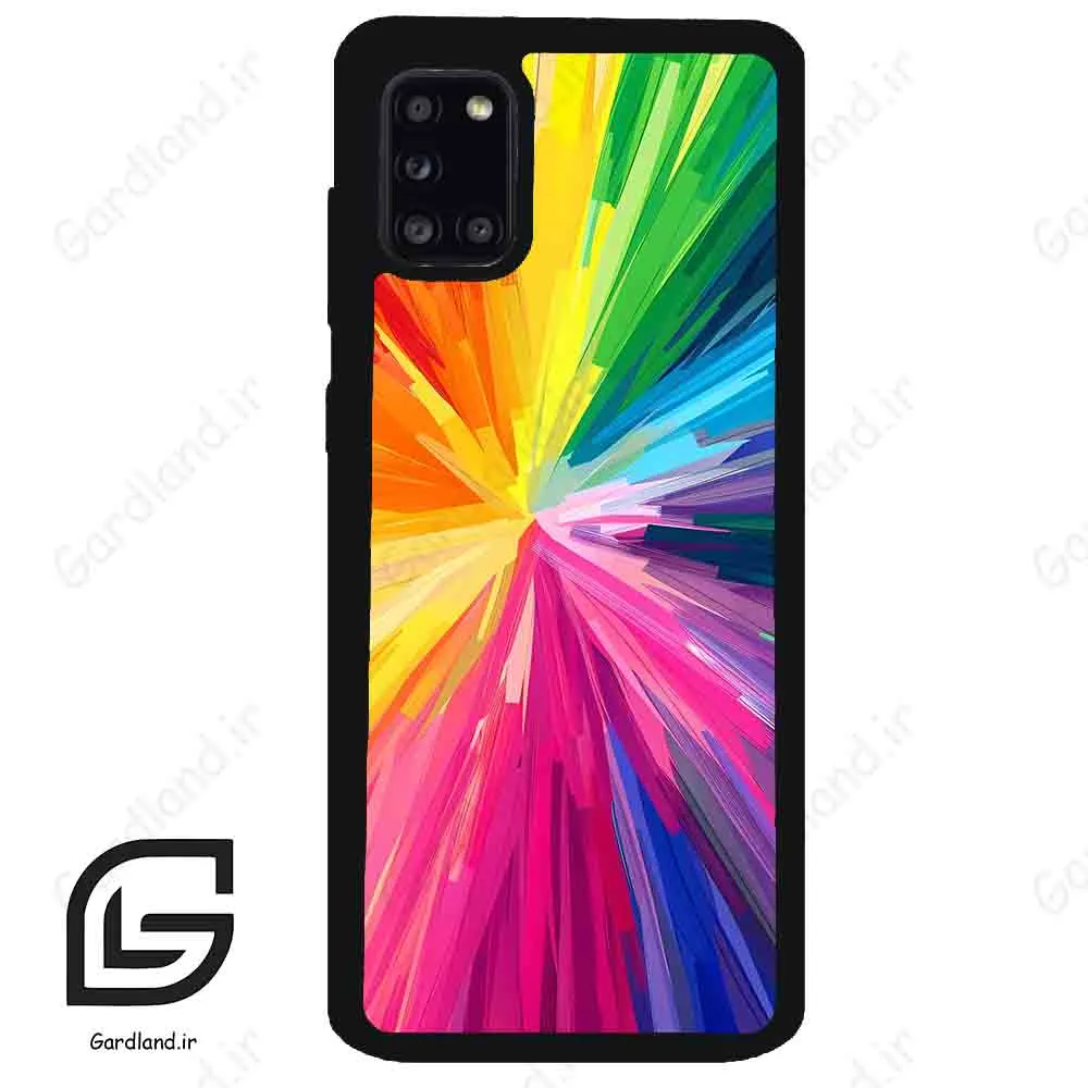 قاب گوشی سامسونگ ای 31 (Galaxy A31 ) طرح رنگارنگ کد 2877