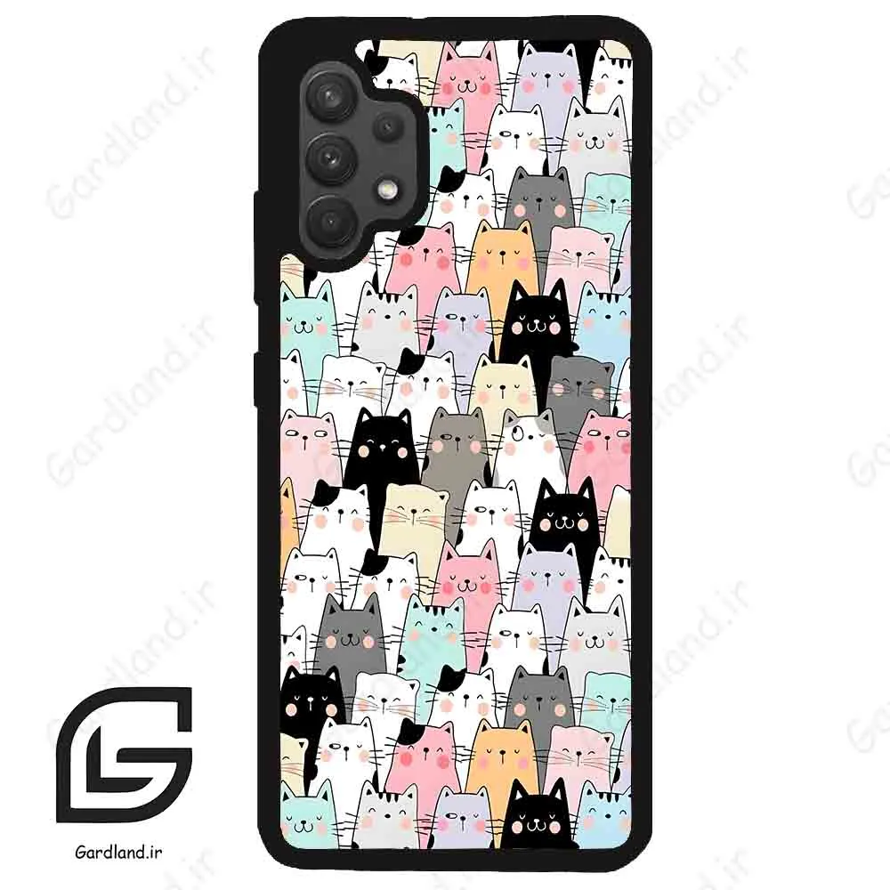 قاب گوشی سامسونگ ای 32 فورجی (Galaxy A32 4G ) طرح گربه کد 2019