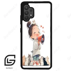 قاب گوشی سامسونگ ای 32 فورجی (Galaxy A32 4G ) طرح دخترانه کد 2027