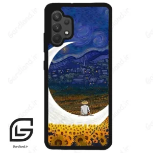 قاب گوشی سامسونگ ای 32 فورجی (Galaxy A32 4G ) طرح ماه کد 2125