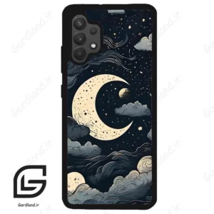 قاب گوشی سامسونگ ای 32 فورجی (Galaxy A32 4G ) طرح ماه کد 2173