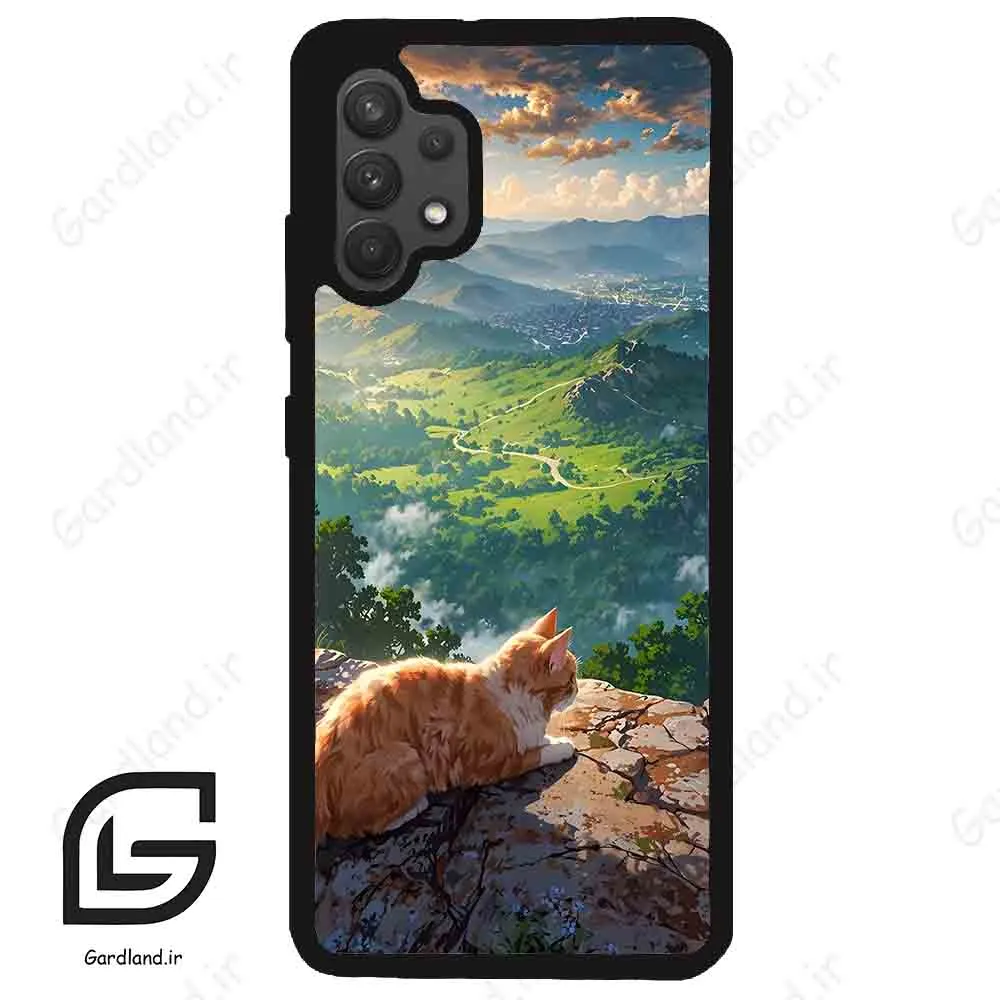 قاب گوشی سامسونگ ای 32 فورجی (Galaxy A32 4G ) طرح گربه کد 2203