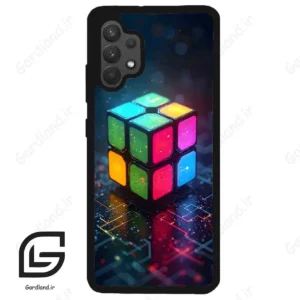 قاب گوشی سامسونگ ای 32 فورجی (Galaxy A32 4G ) طرح مکعب کد 2222