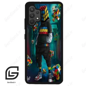 قاب گوشی سامسونگ ای 32 فورجی (Galaxy A32 4G ) طرح مکعب کد 2229