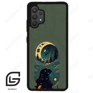 قاب گوشی سامسونگ ای 32 فورجی (Galaxy A32 4G ) طرح ماه کد 2267