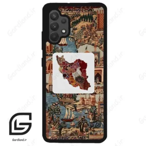 قاب گوشی سامسونگ ای 32 فورجی (Galaxy A32 4G ) طرح نقشه ایران کد 2287