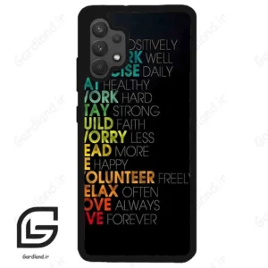 قاب گوشی سامسونگ ای 32 فورجی (Galaxy A32 4G ) طرح متن کد 2332