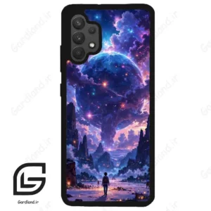 قاب گوشی سامسونگ ای 32 فورجی (Galaxy A32 4G ) طرح ماه کد 2343