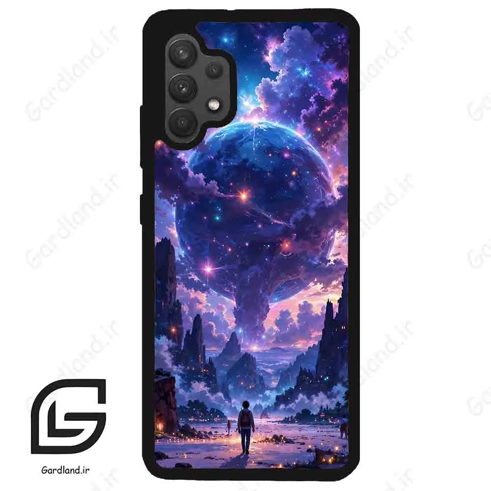قاب گوشی سامسونگ ای 32 فورجی (Galaxy A32 4G ) طرح ماه کد 2343