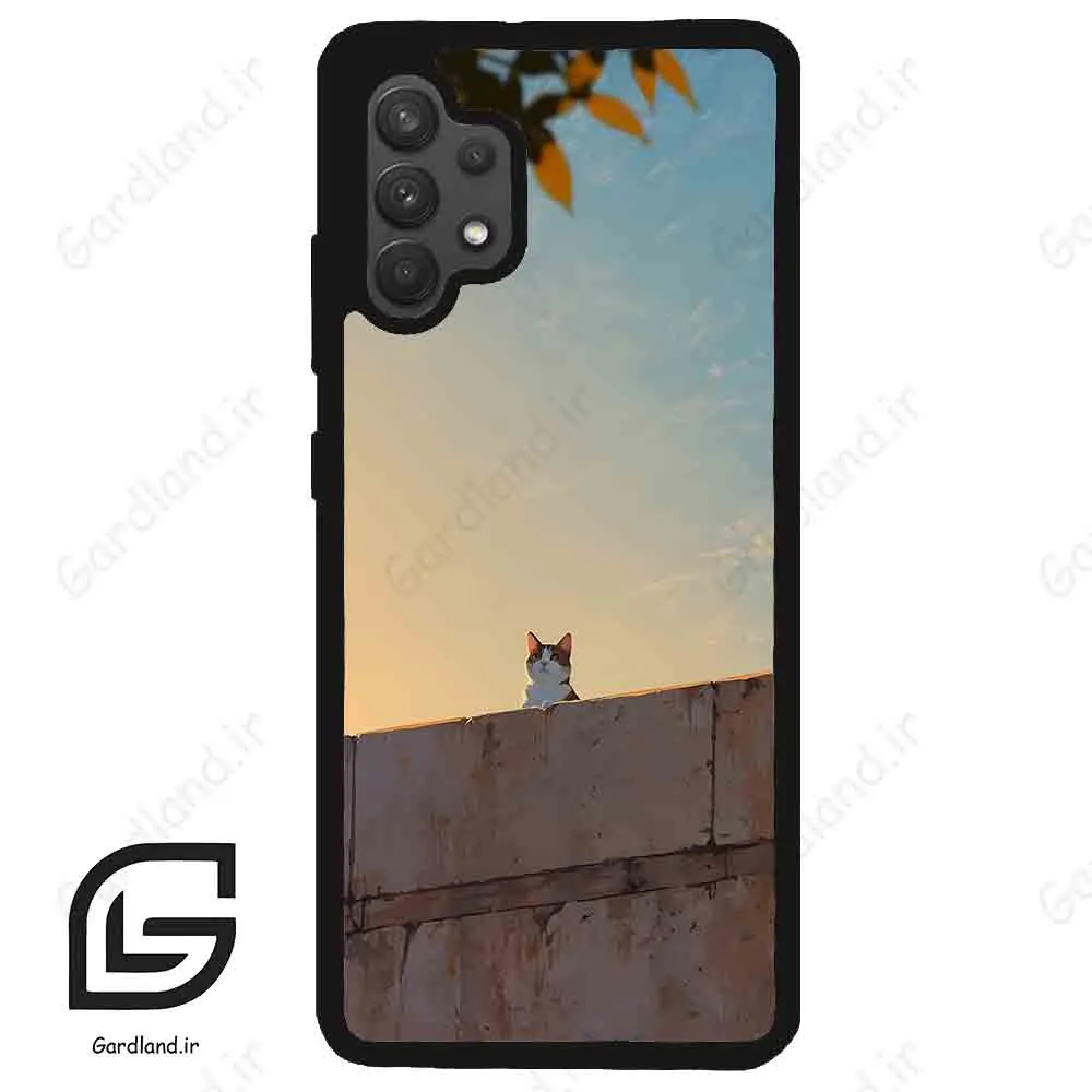 قاب گوشی سامسونگ ای 32 فورجی (Galaxy A32 4G ) طرح گربه کد 2365