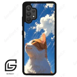 قاب گوشی سامسونگ ای 32 فورجی (Galaxy A32 4G ) طرح گربه کد 2366