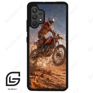قاب گوشی سامسونگ ای 32 فورجی (Galaxy A32 4G ) طرح موتورسوار کد 2370