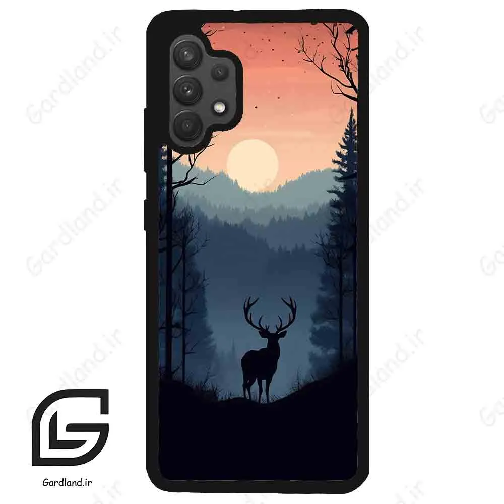 قاب گوشی سامسونگ ای 32 فورجی (Galaxy A32 4G ) طرح گوزن کد 2406